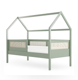 Cama Sofá Haus Nature Casinha Palha 2 em 1 - Verde Jardim