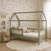 Cama Sofá Haus Nature Casinha Palha 2 em 1 - Verde Jardim