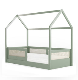 Cama Sofá Haus Nature Casinha Palha 2 em 1 - Verde Jardim