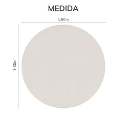 Tapete Dream Redondo 1,60m - Casa