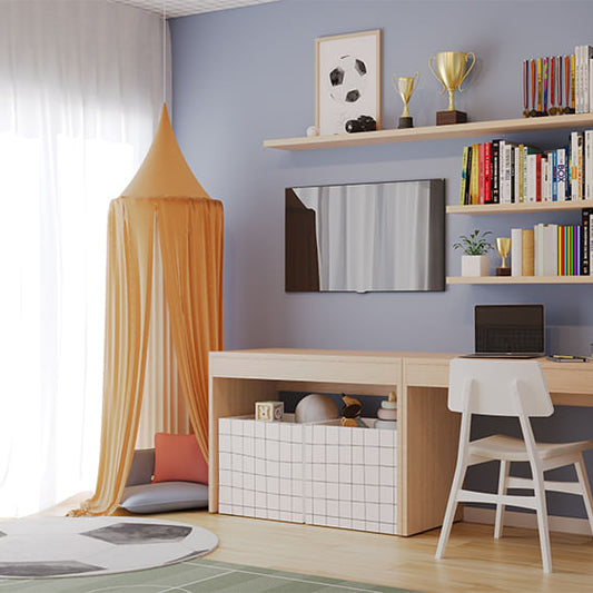 Quarto do Bruno - Futebol Colors