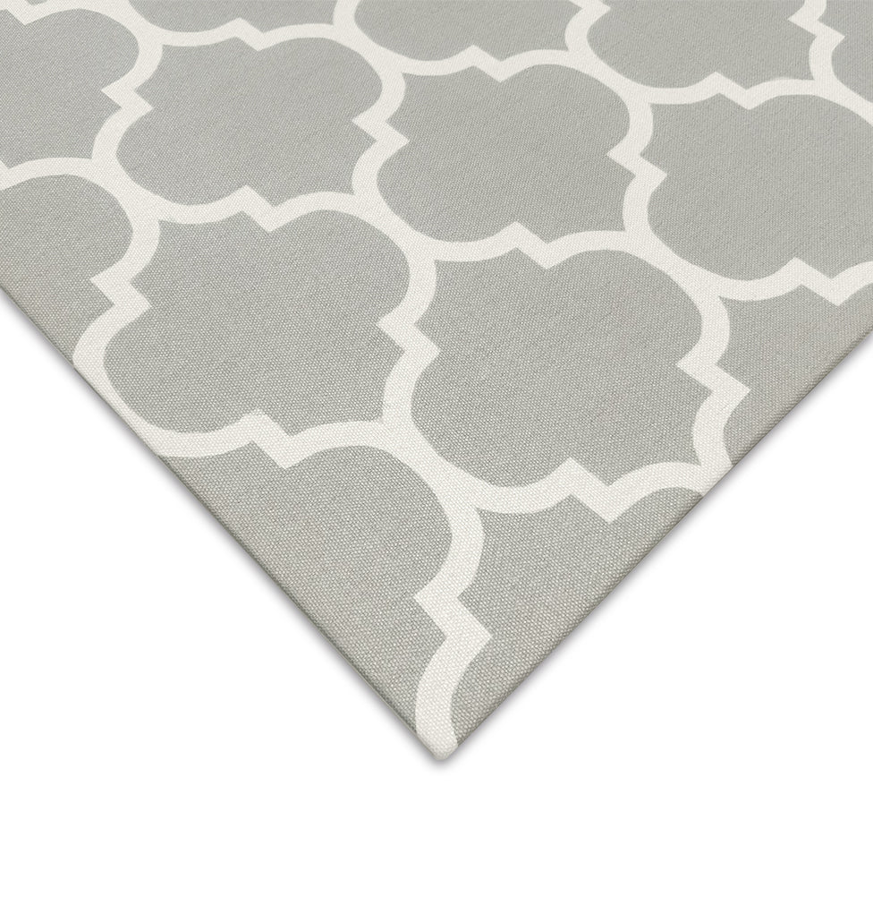 Tapete Infantil Retangular Arabesco - Bege