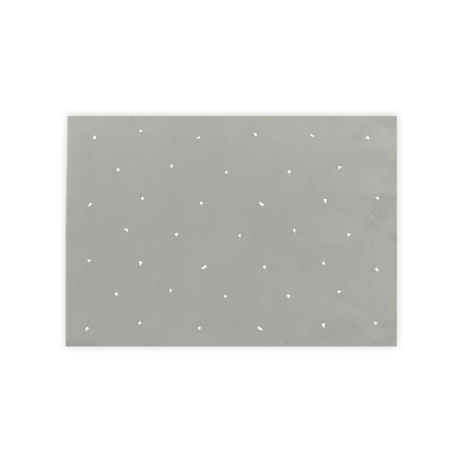 Tapete Infantil Retangular Granilite - Cinza