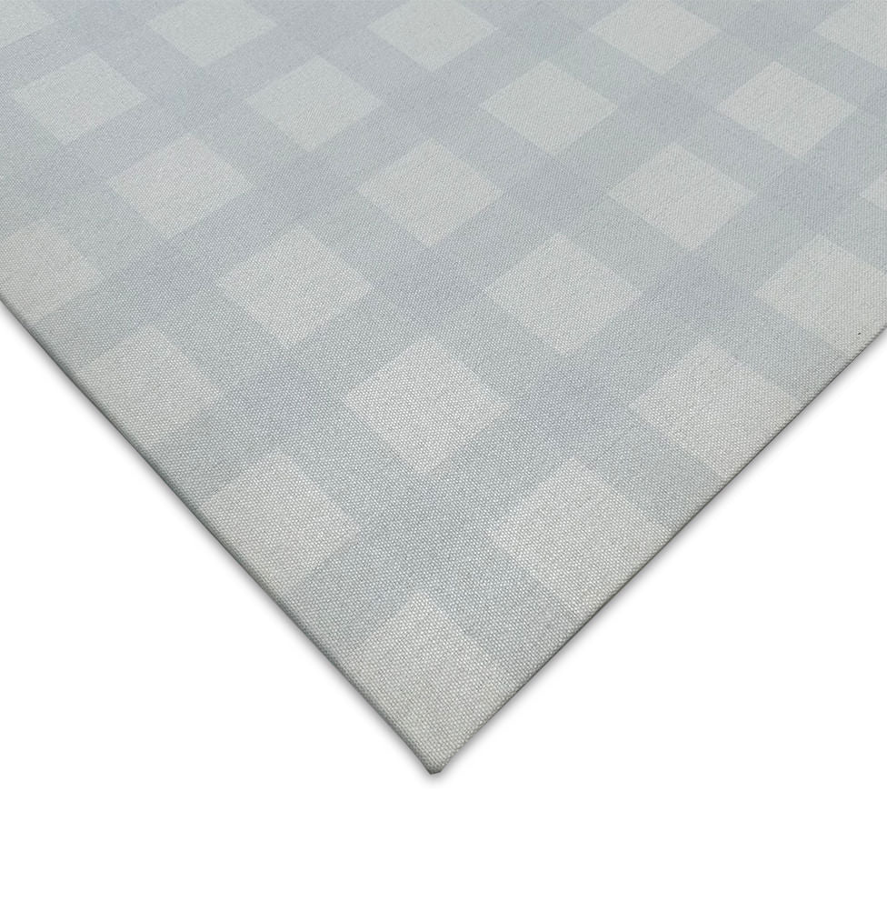 Tapete Infantil Retangular Xadrez Médio - Azul