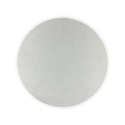 Tapete Infantil Redondo Listra Fina - Bege
