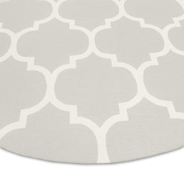 Tapete Infantil Redondo Arabesco - Bege