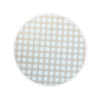 Tapete Infantil Redondo Xadrez Médio - Bege