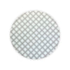Tapete Infantil Redondo Xadrez Médio - Cinza