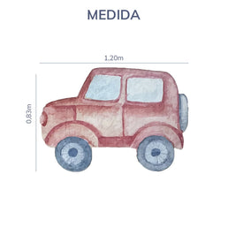 Tapete Infantil Carrinho Playmat