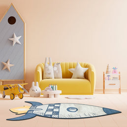 Tapete Infantil Foguete Playmat