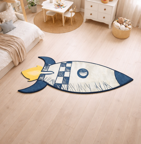 Tapete Infantil Foguete Playmat