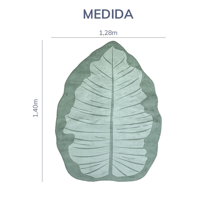 Tapete Infantil Folha Verde Playmat