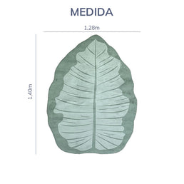 Tapete Infantil Folha Verde Playmat