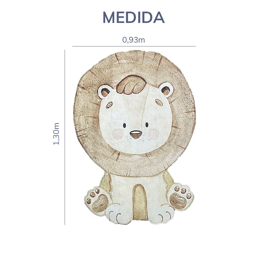 Tapete Infantil Leão Playmat