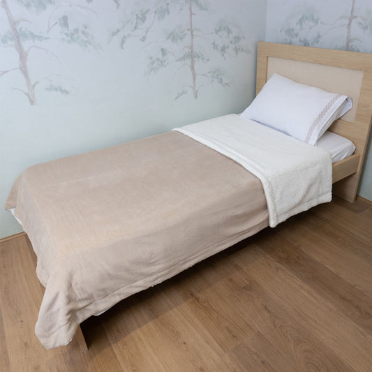 Cobertor Soft - Bege