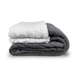 Cobertor Soft - Cinza