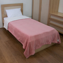 Cobertor Soft - Rosa Chá