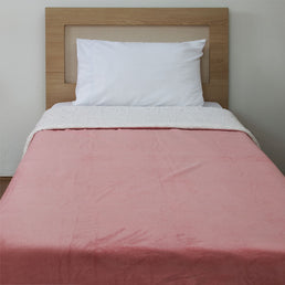 Cobertor Soft - Rosa Chá