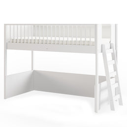 Cama Infantil Mezanino Fazenda - Branco