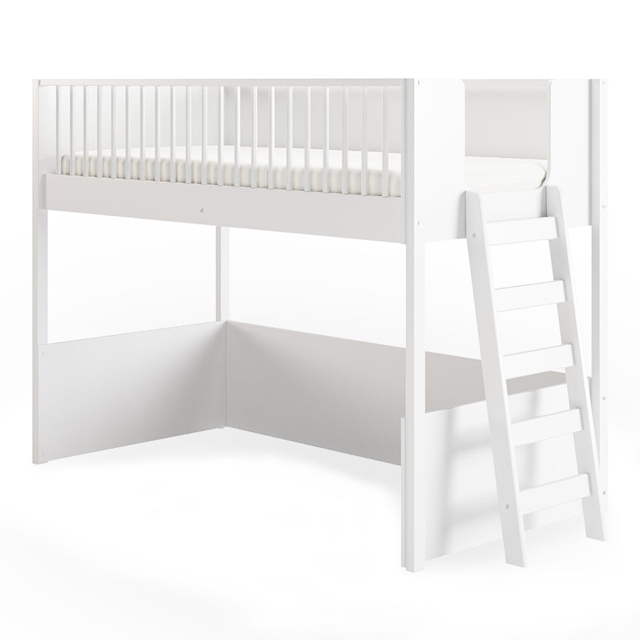 Cama Infantil Mezanino Fazenda - Branco