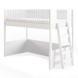 Cama Infantil Mezanino Fazenda - Branco