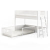 Cama Infantil Mezanino Fazenda - Branco