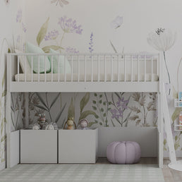 Cama Infantil Mezanino Fazenda - Branco