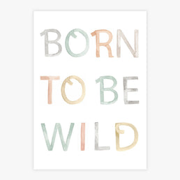 Quadro Infantil Born To Be Wild