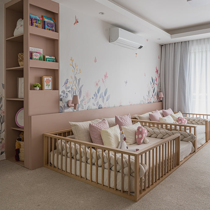 Quarto da Nicole e Manu @biaebrancaferes