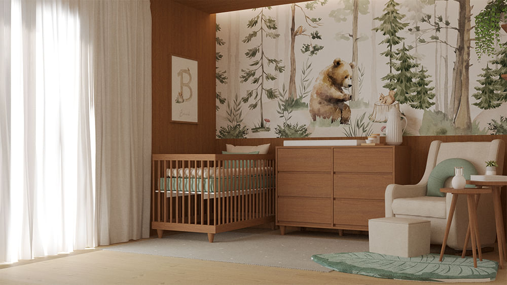 Quarto do Bernardo - Urso Floresta