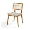 Cadeira Para Mesa de Jantar Paris Palha Natural - Freijó