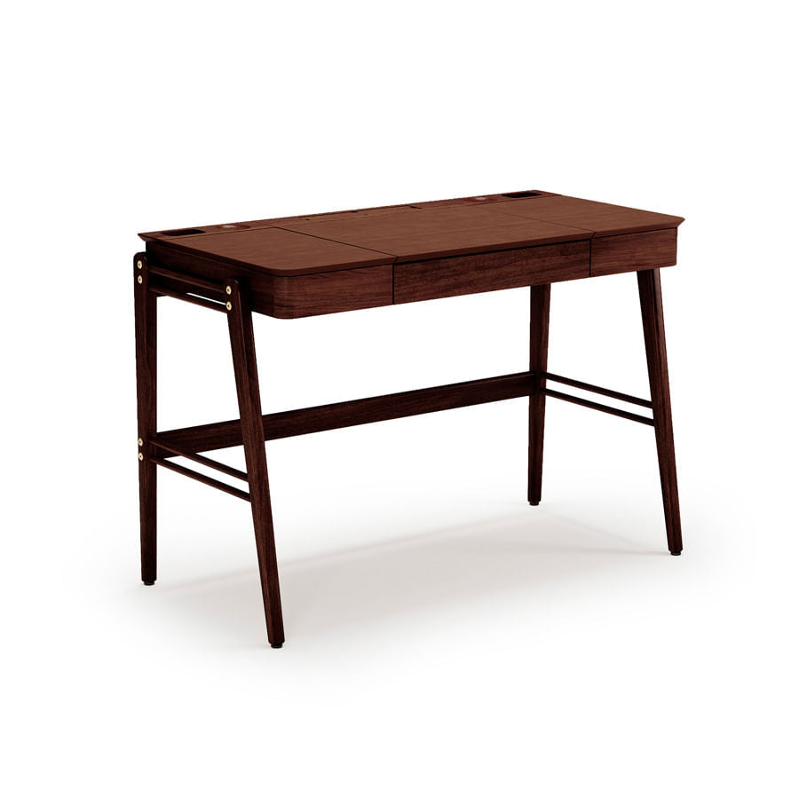 Escrivaninha Oliver - Madeira Castanho