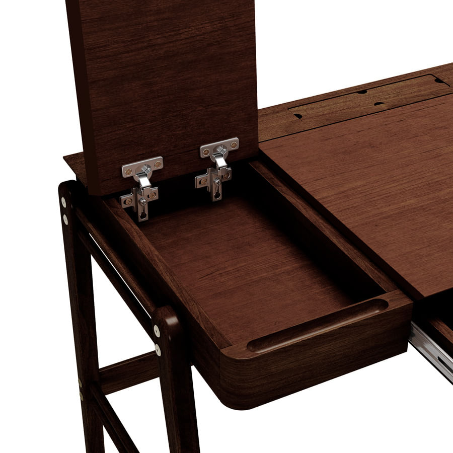 Escrivaninha Oliver - Madeira Castanho