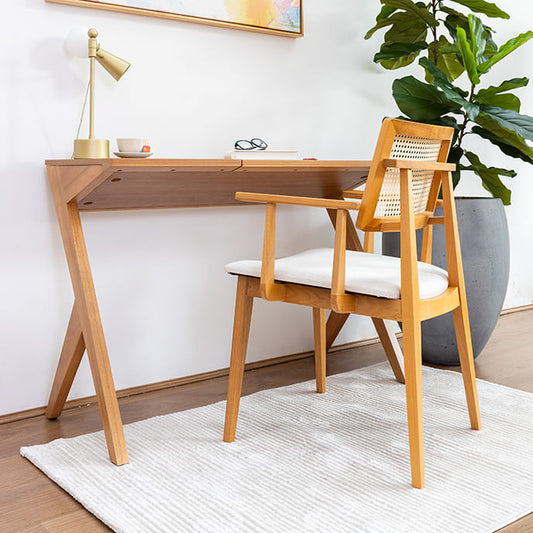 FL - Escrivaninha Noah - Madeira Cipó