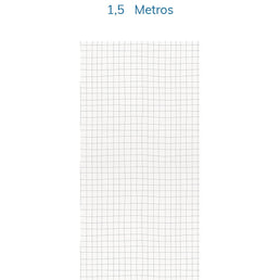 Papel de Parede Gride Cinza Chumbo