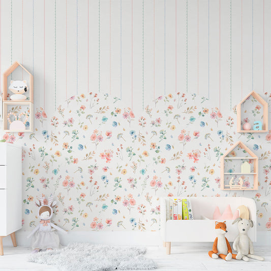 Papel de Parede Floral Paris Tiffany - Mural