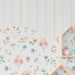 Papel de Parede Floral Paris Tiffany - Mural