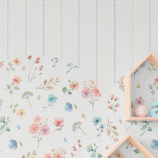 Papel de Parede Floral Paris Tiffany - Mural