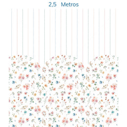 Papel de Parede Floral Paris Tiffany - Mural