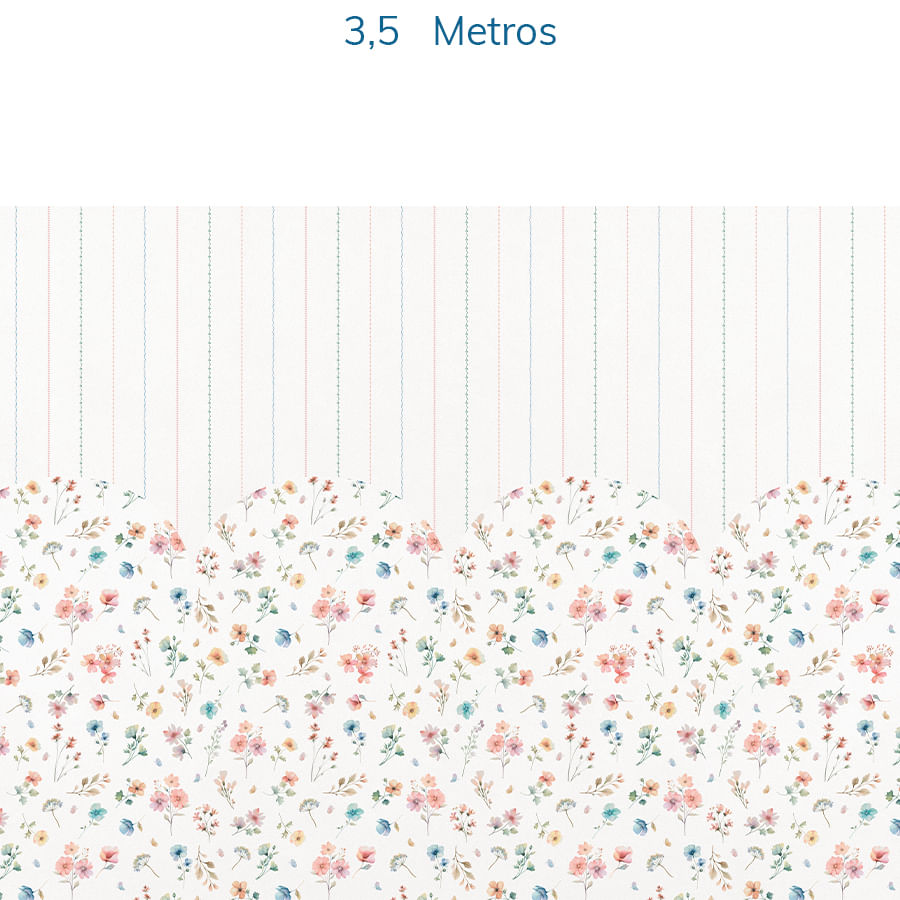 Papel de Parede Floral Paris Tiffany - Mural
