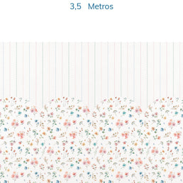 Papel de Parede Floral Paris Tiffany - Mural