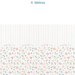 Papel de Parede Floral Paris Tiffany - Mural