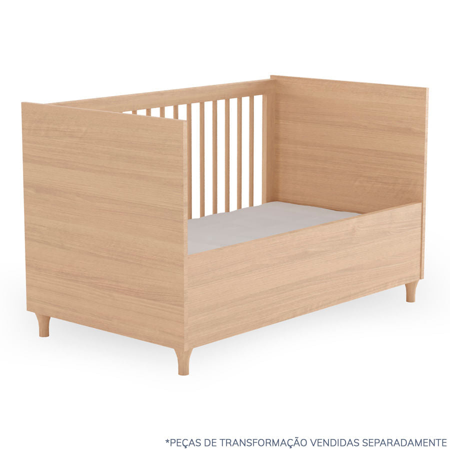 Berço Haus Nature 3 em 1 - Carvalho