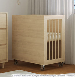 Berço Haus Nature 3 em 1 - Carvalho