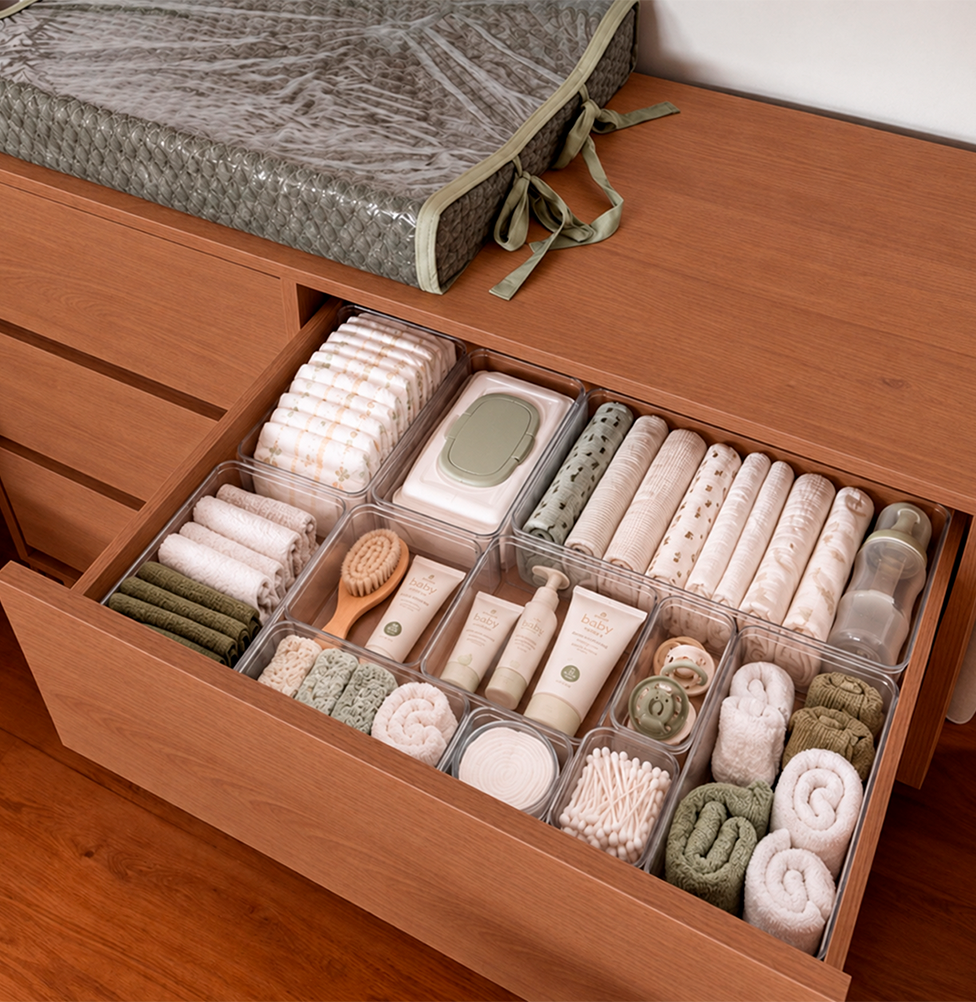 Cômoda de Bebê Haus Nature 6 Gavetas - Freijó