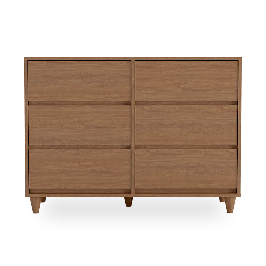 Cômoda de Bebê Haus Nature 6 Gavetas - Freijó