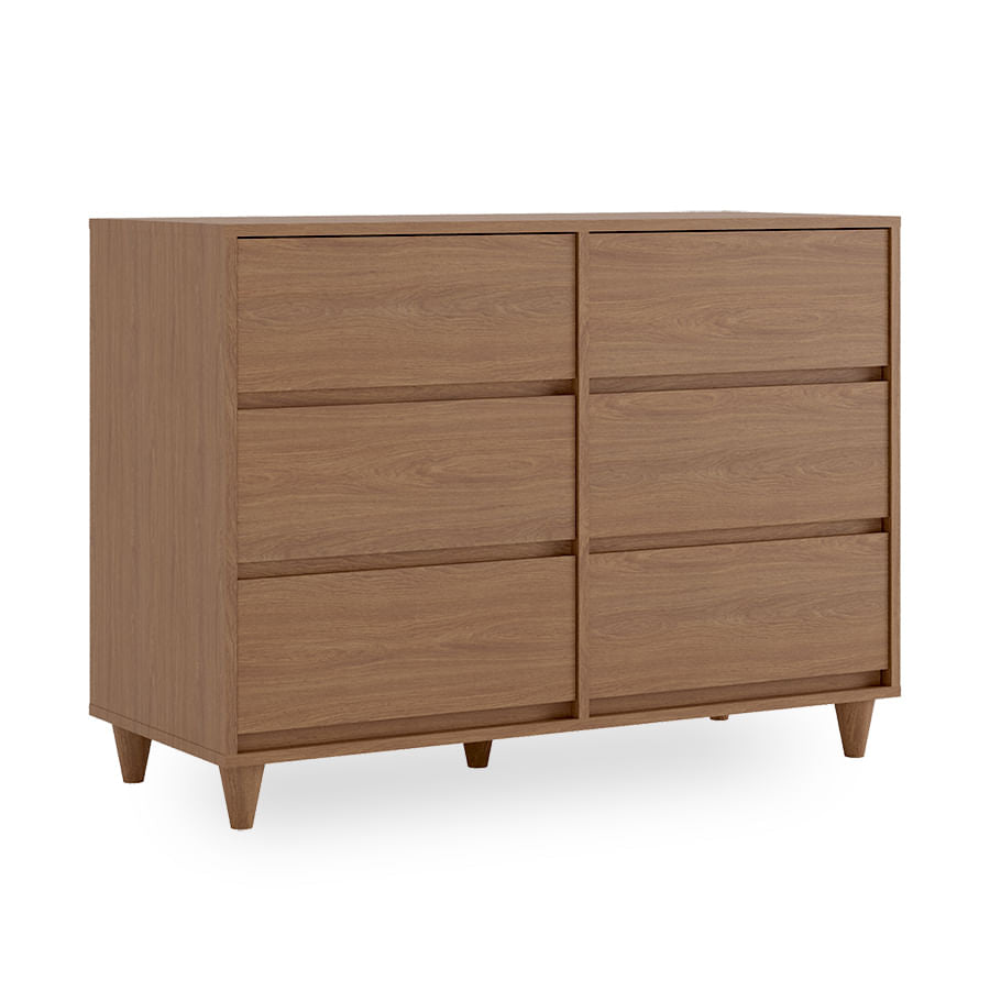 Cômoda de Bebê Haus Nature 6 Gavetas - Freijó