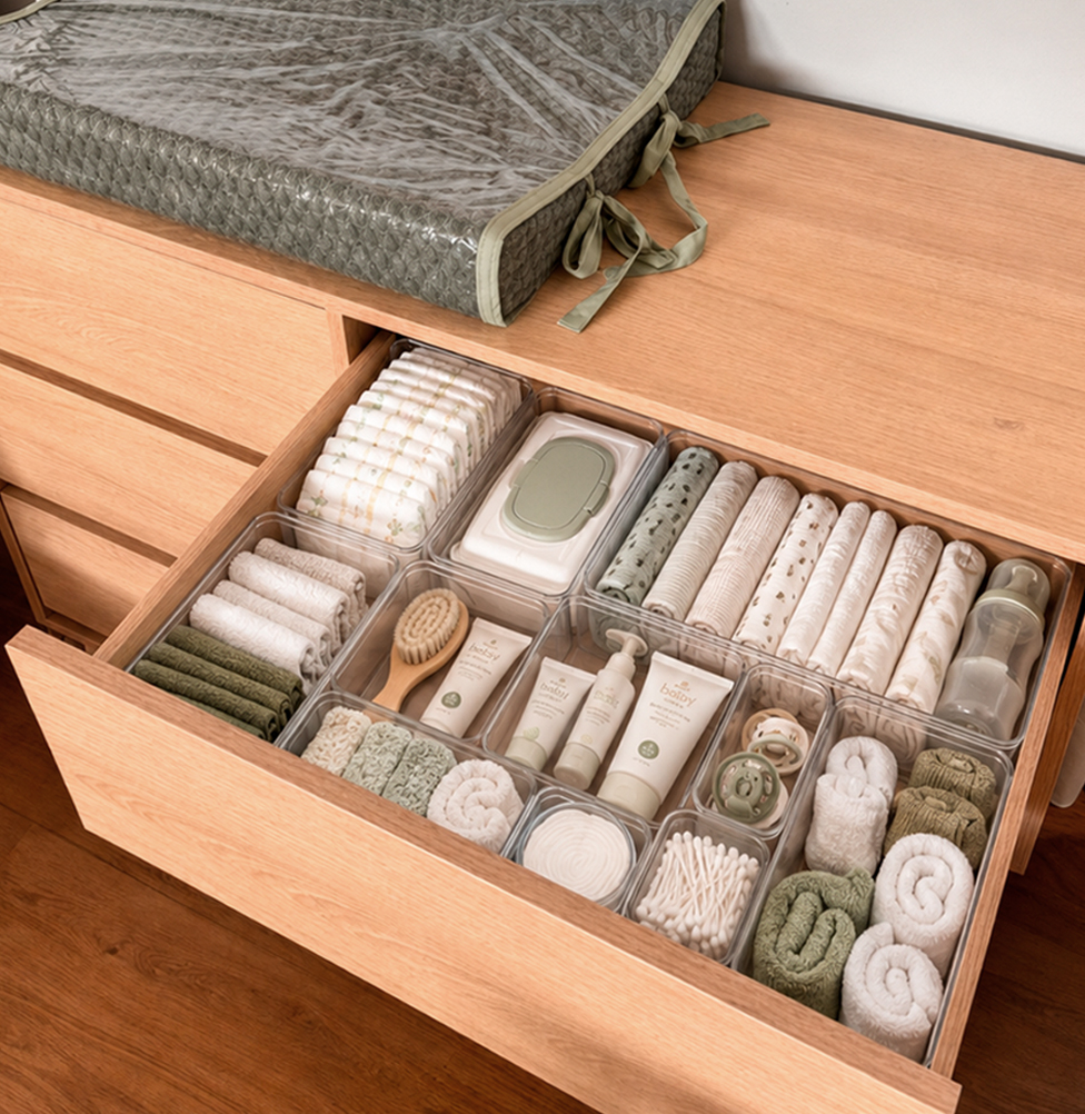 Cômoda de Bebê Haus Nature 6 Gavetas - Carvalho