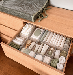 Cômoda de Bebê Haus Nature 6 Gavetas - Carvalho