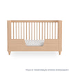 Berço Haus Nature 3 em 1 Palitado - Carvalho